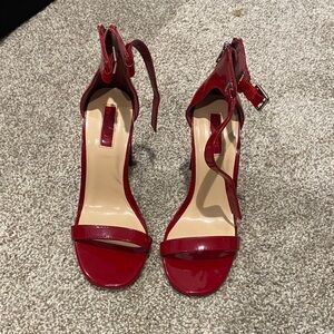 Forever 21 Glossy Red Heels